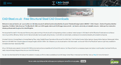 Desktop Screenshot of cad-steel.co.uk