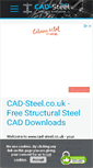Mobile Screenshot of cad-steel.co.uk